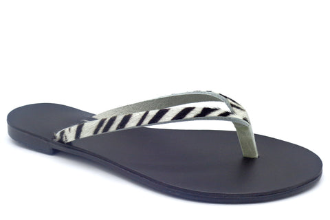 Ancientoo Flip Flops Apate-Flip Flops-Ancientoo-LEOPARD/NUDE-US 6 / EU 37-Urbanheer