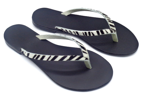 Ancientoo Flip Flops Apate-Flip Flops-Ancientoo-LEOPARD/NUDE-US 6 / EU 37-Urbanheer
