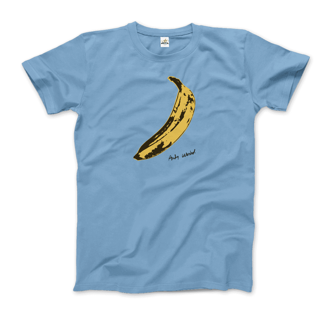 Andy Warhol's Banana, 1967 Pop Art T-Shirt-Art-O-Rama Shop-Men (Unisex)-White-S-Urbanheer