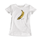 Andy Warhol's Banana, 1967 Pop Art T-Shirt-Art-O-Rama Shop-Women (Fitted)-White-S-Urbanheer