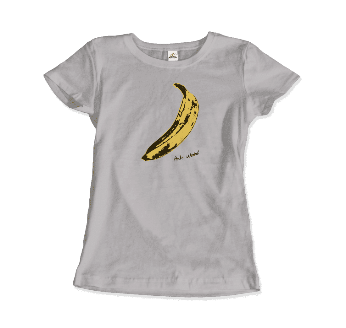 Andy Warhol's Banana, 1967 Pop Art T-Shirt-Art-O-Rama Shop-Men (Unisex)-White-S-Urbanheer