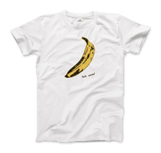 Andy Warhol's Banana, 1967 Pop Art T-Shirt-Art-O-Rama Shop-Men (Unisex)-White-S-Urbanheer
