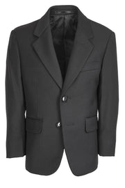 "Aspen" Kids Suit Jacket Notch (Separates)-kids tuxedos-Tux-USA-Black-3 Boys-Urbanheer