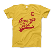 Average Joe's DodgeBall T-Shirt-T-Shirt-Art-O-Rama Shop-Men (Unisex)-Yellow-S-Urbanheer