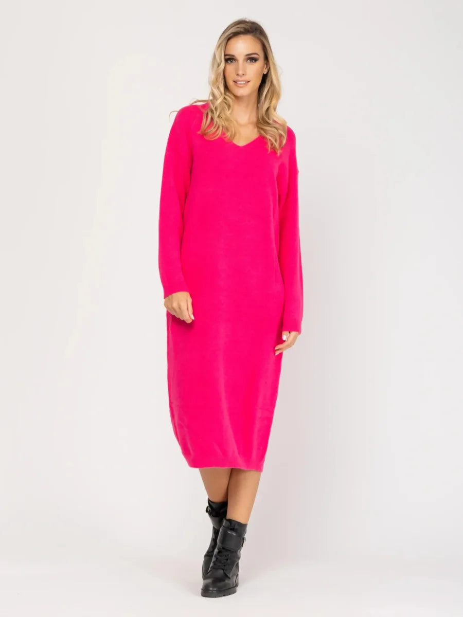 Long Knit Dress.-Tantra-S-Urbanheer