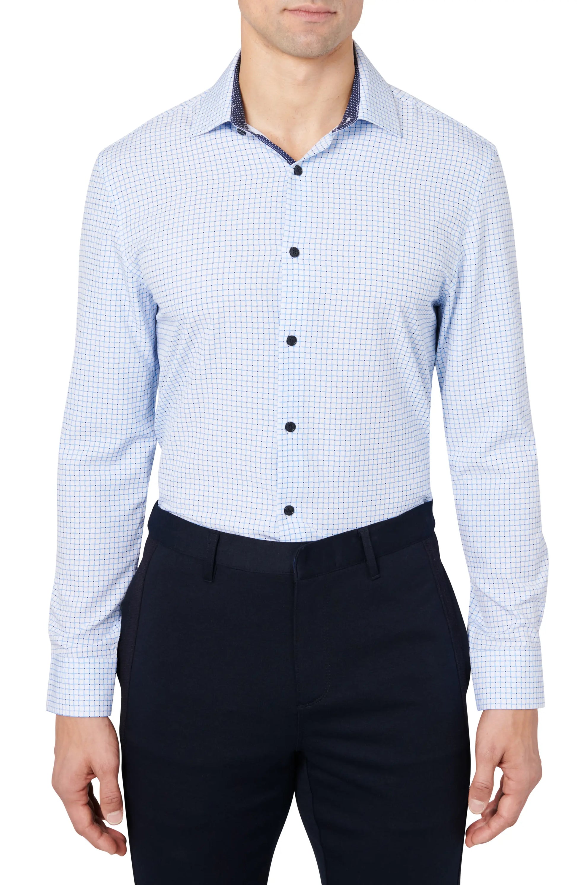 W.R.K 4-Way Stretch Trim Fit Dress Shirt-W.R.K-15-Urbanheer