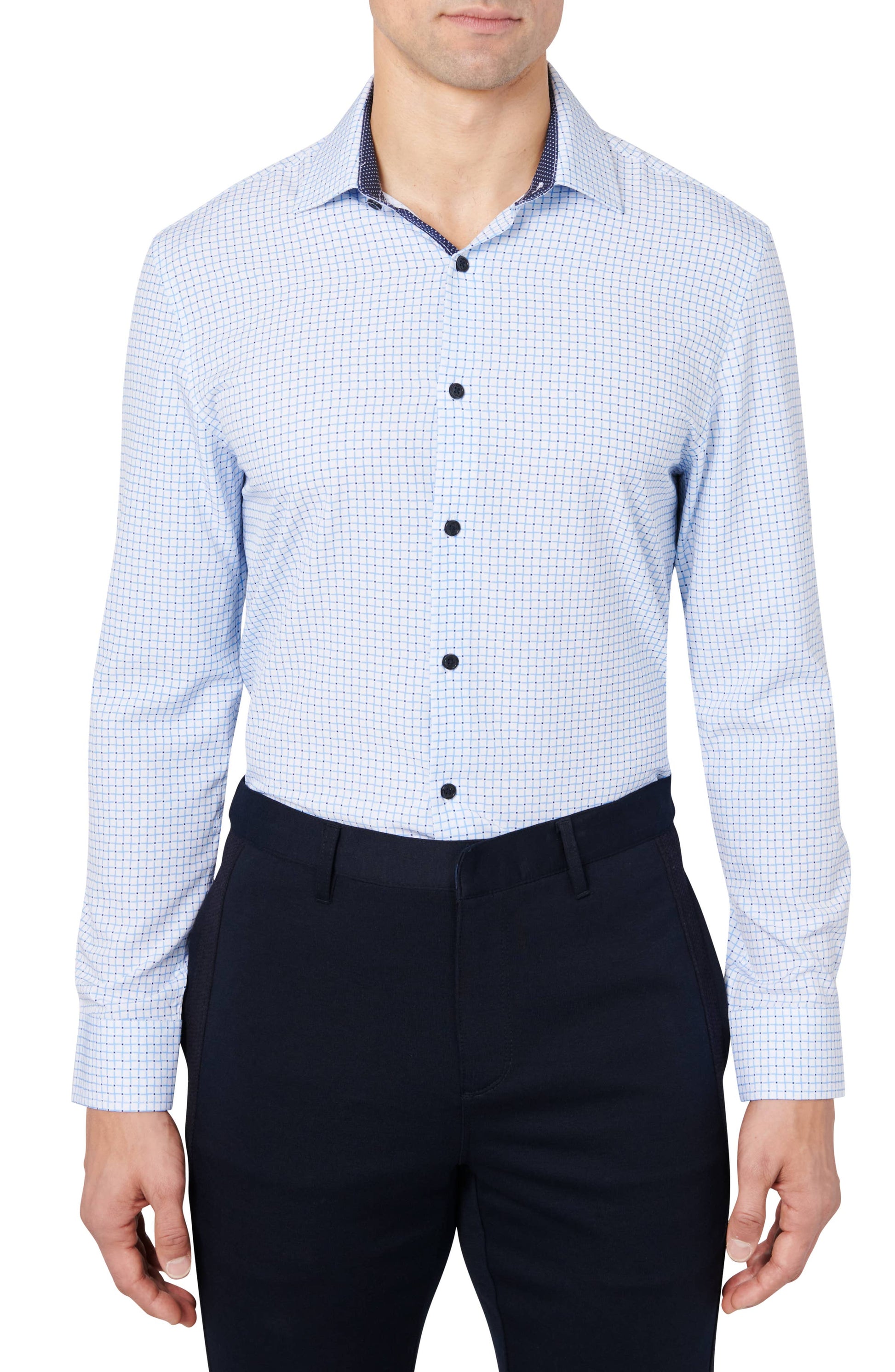W.R.K 4-Way Stretch Trim Fit Dress Shirt-W.R.K-15-Urbanheer