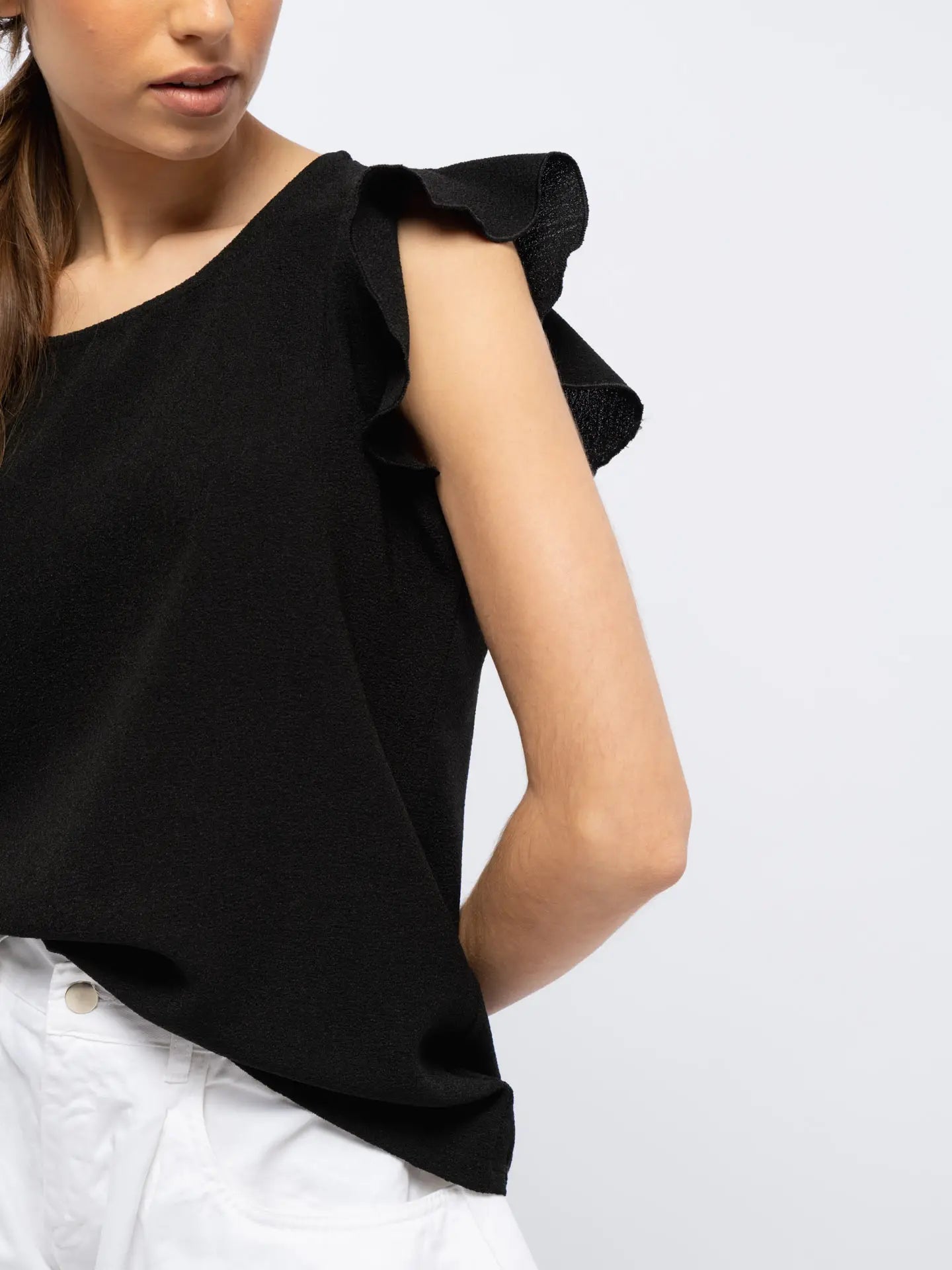 Elegant Black Top-SMF-S-Urbanheer