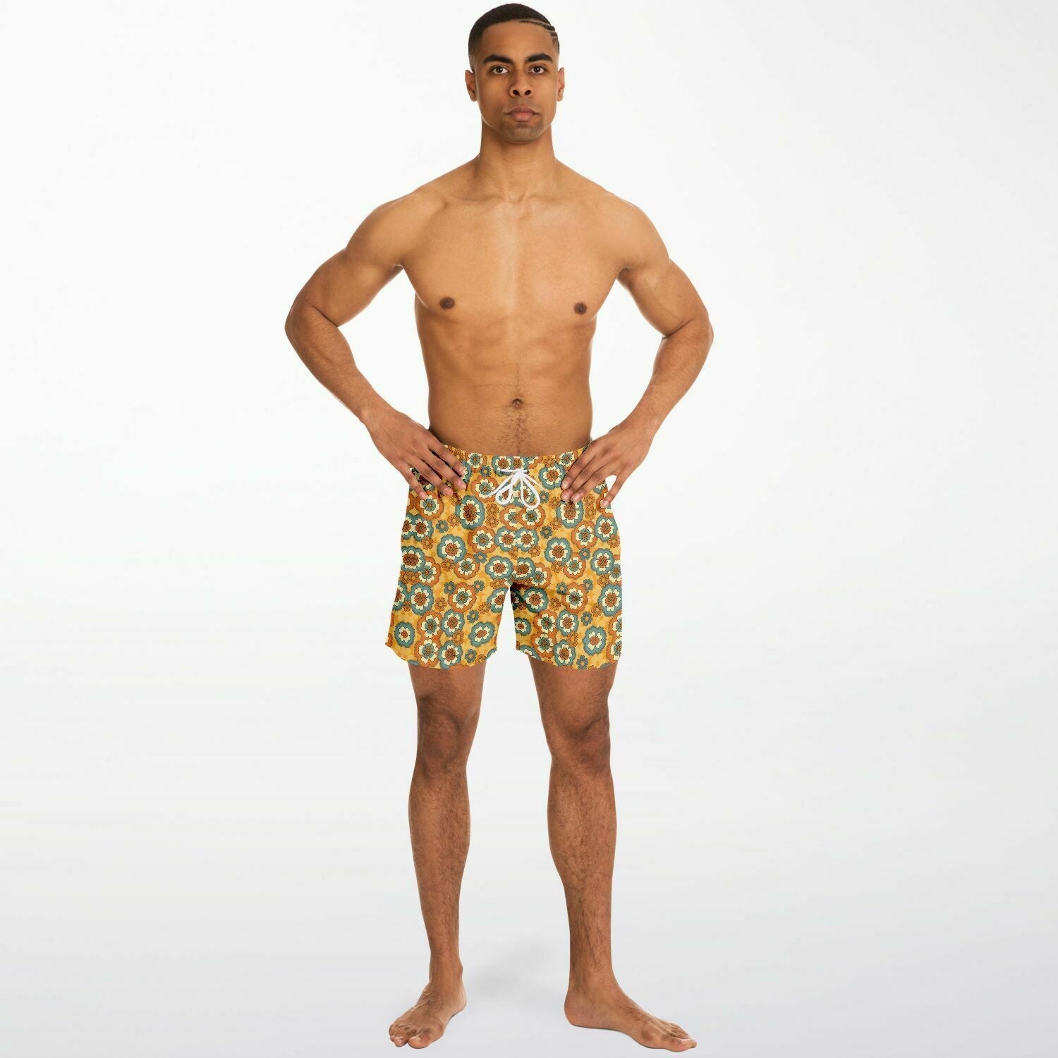 Groovy 5.5" Men Swim Shorts-Subliminator-XS-Urbanheer