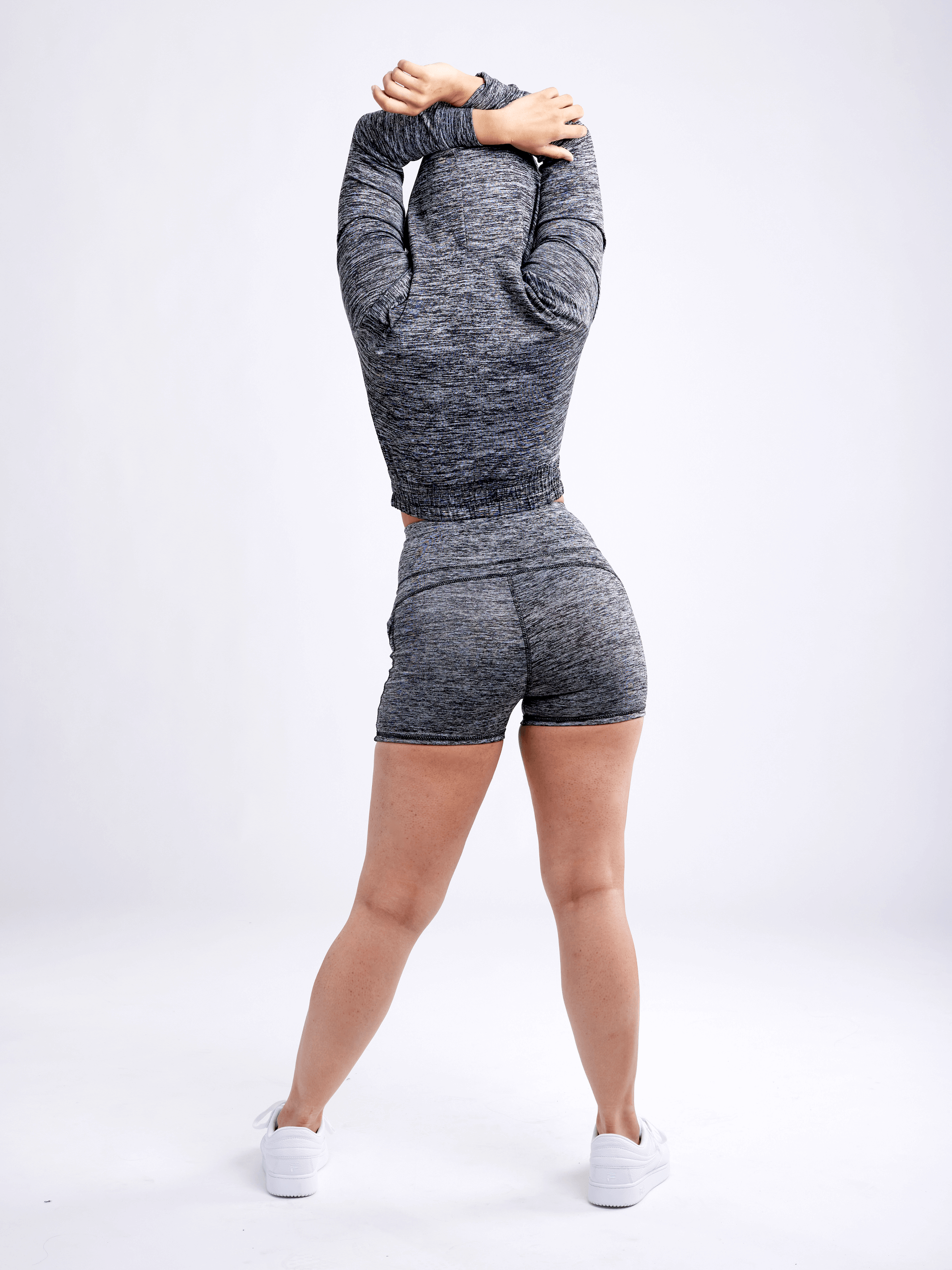 Athletic Zip-Up Crop Hoodie Jacket-JupiterGear-French Camo-Large / Extra-Large-Urbanheer