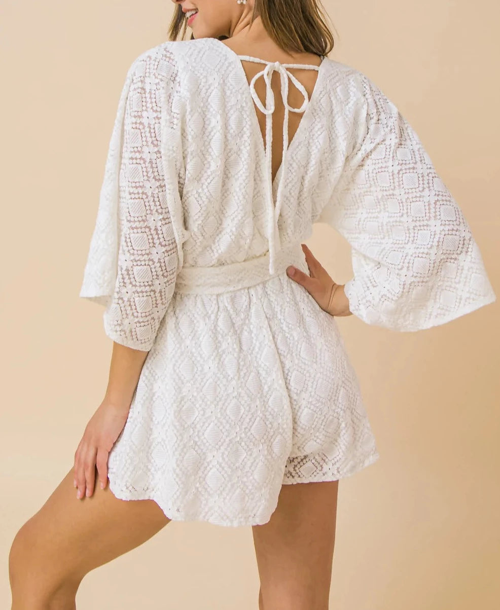 Floating Through Woven Romper.-FLYING TOMATO-S-Urbanheer
