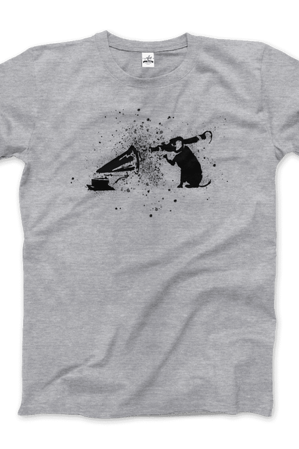 Banksy Rocket Dog (His Master’S Voice) Street Art T-Shirt
