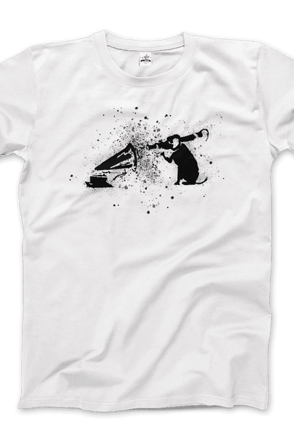 Banksy Rocket Dog (His Master’S Voice) Street Art T-Shirt
