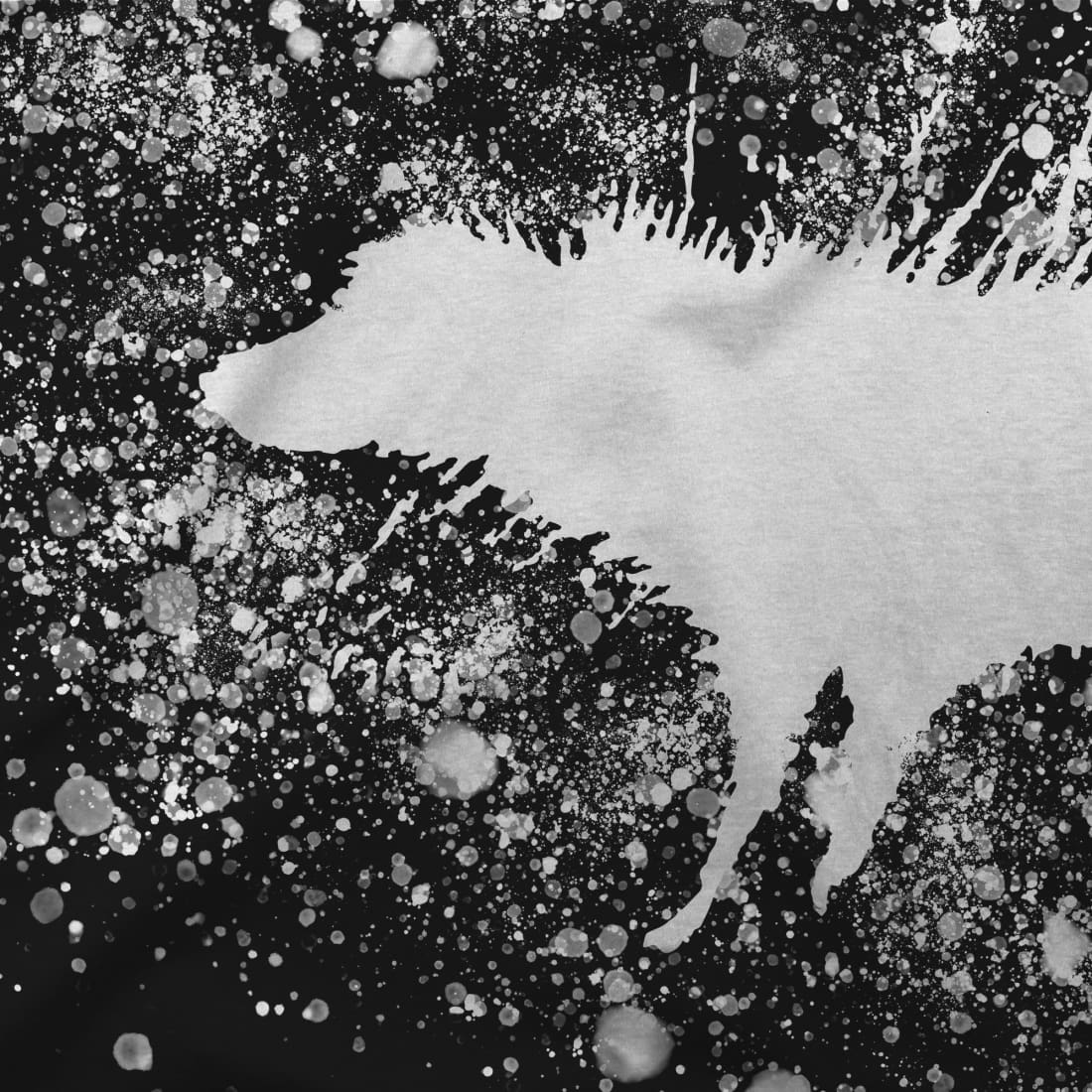 Banksy Wet Dog Splatter 2007 Street Art T-Shirt-Art-O-Rama Shop-Men (Unisex)-Black-S-Urbanheer