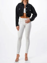 Denim Jacket - Cropped & casual style