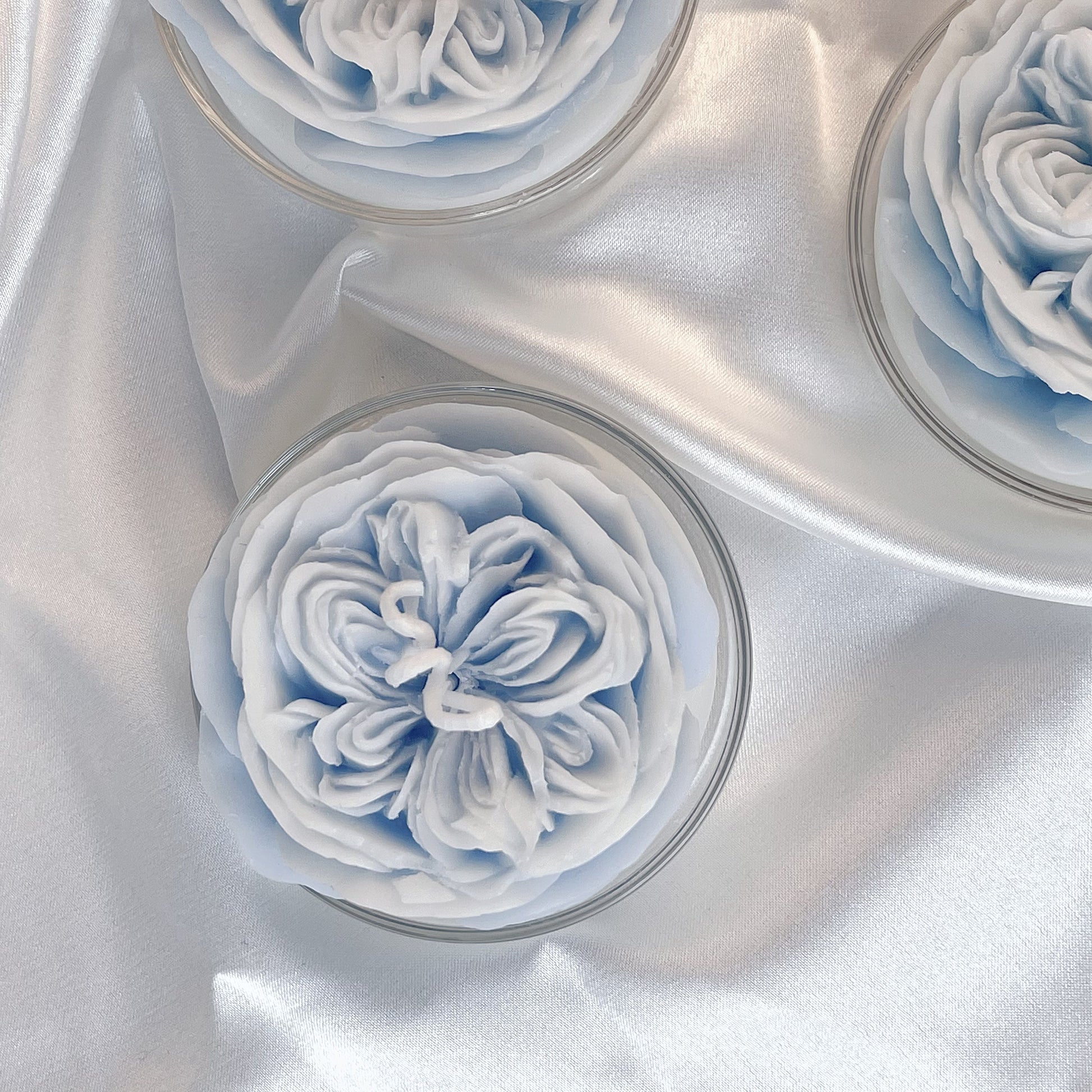 2-Pack Rose Candle-EP Designlab LLC-Pink&Yellow-Urbanheer