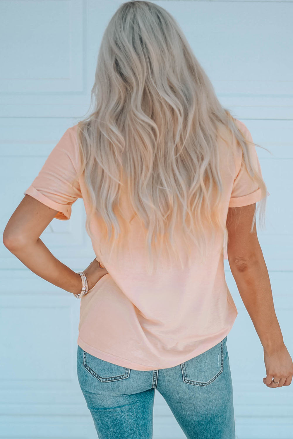 Pink Pumpkin Graphic Print Crew Neck T Shirt-UHXC-Pink-(US 4-6)S-Urbanheer