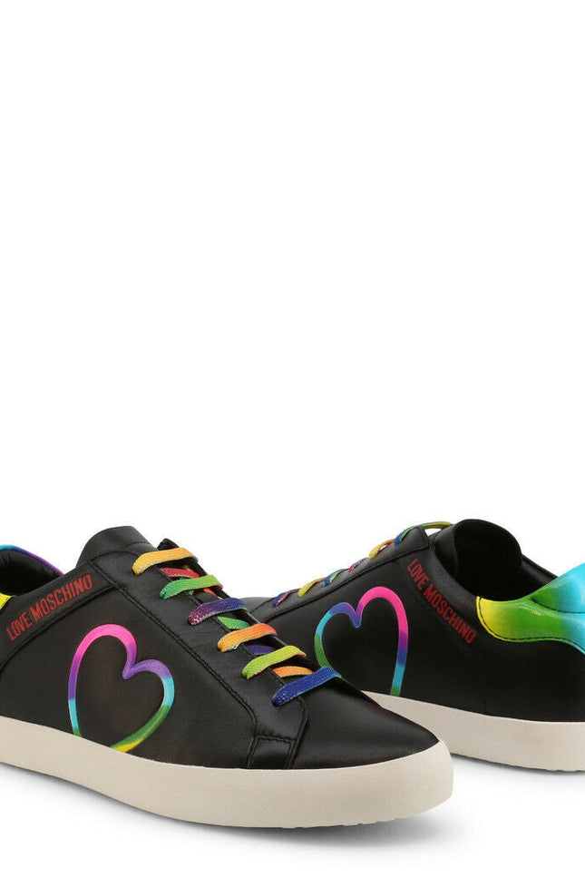 Black Rainbow Sneakers-Love Moschino-Urbanheer