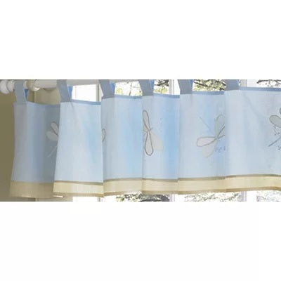 Blue Dragonfly Dreams 6 Piece Cotton Crib Bedding Set For Boys-Baby Bedding Design-Urbanheer