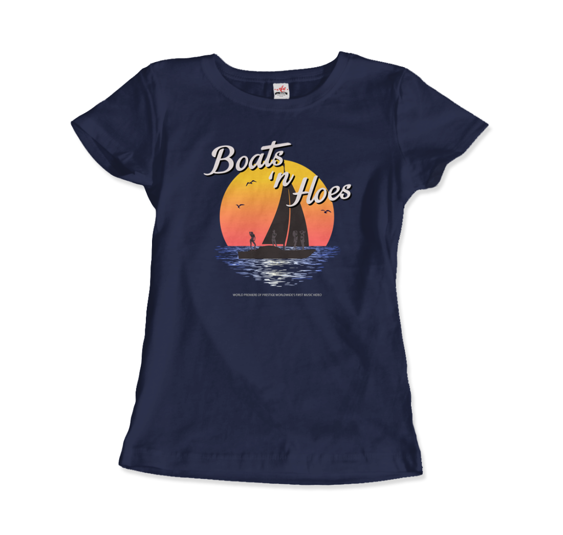 Boats And Hoes, Step Brothers T-Shirt-Art-O-Rama Shop-Men (Unisex)-Black-S-Urbanheer