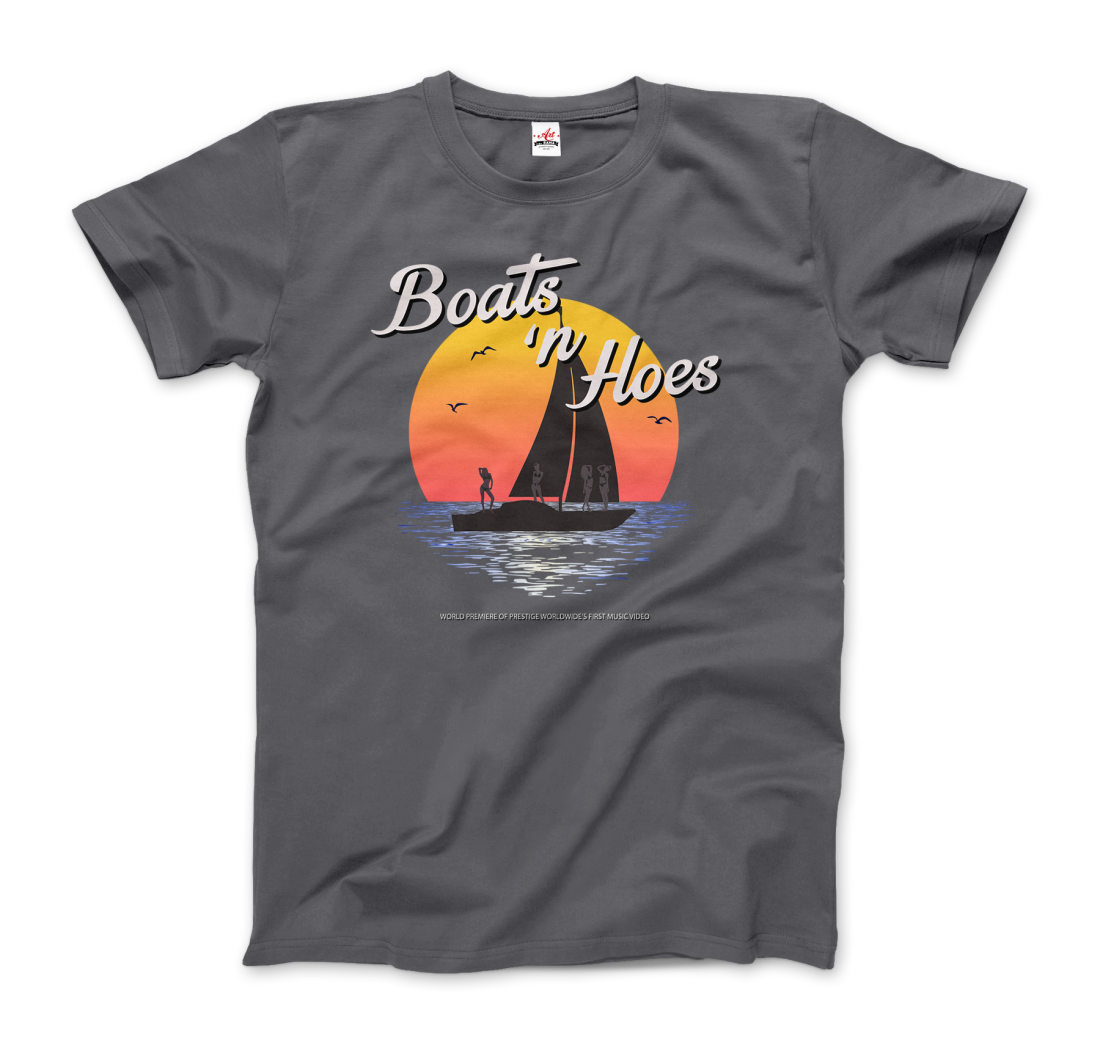 Boats And Hoes, Step Brothers T-Shirt-Art-O-Rama Shop-Men (Unisex)-Black-S-Urbanheer