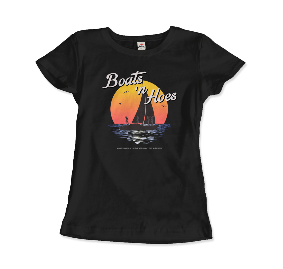 Boats And Hoes, Step Brothers T-Shirt-Art-O-Rama Shop-Men (Unisex)-Charcoal-S-Urbanheer