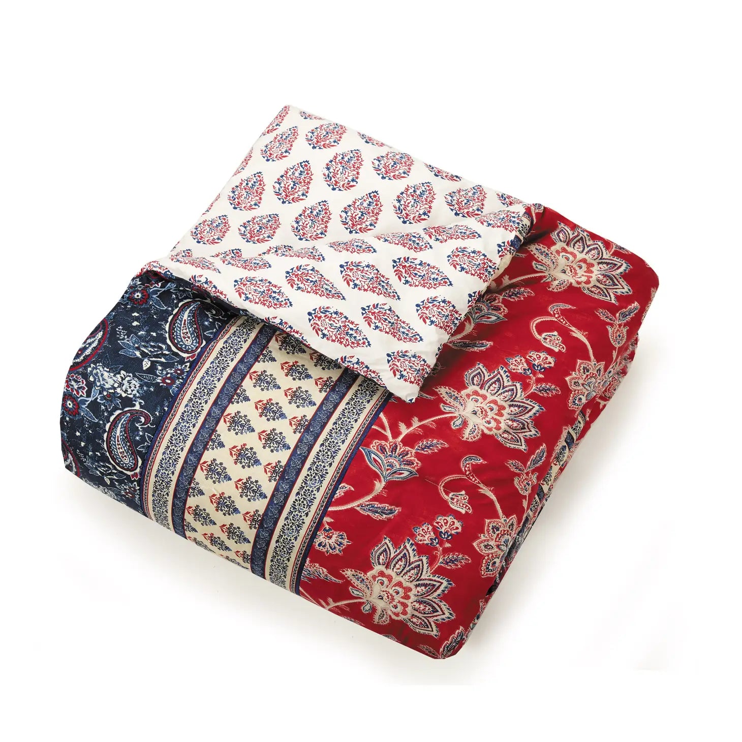 Marbella 5-Piece Comforter Set By Indigo Bazaar.-peking handicraft-Queen-Urbanheer