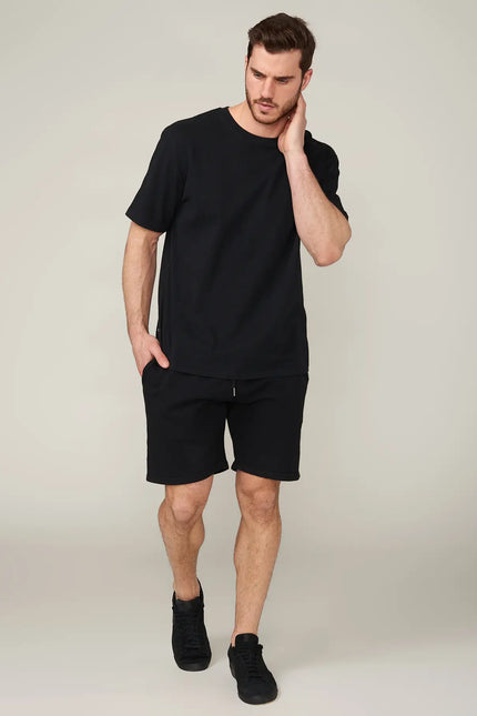 Dylan French Terry Jet Black Short