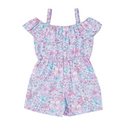 Lavender Floral Romper-Petit confection-12M-Urbanheer