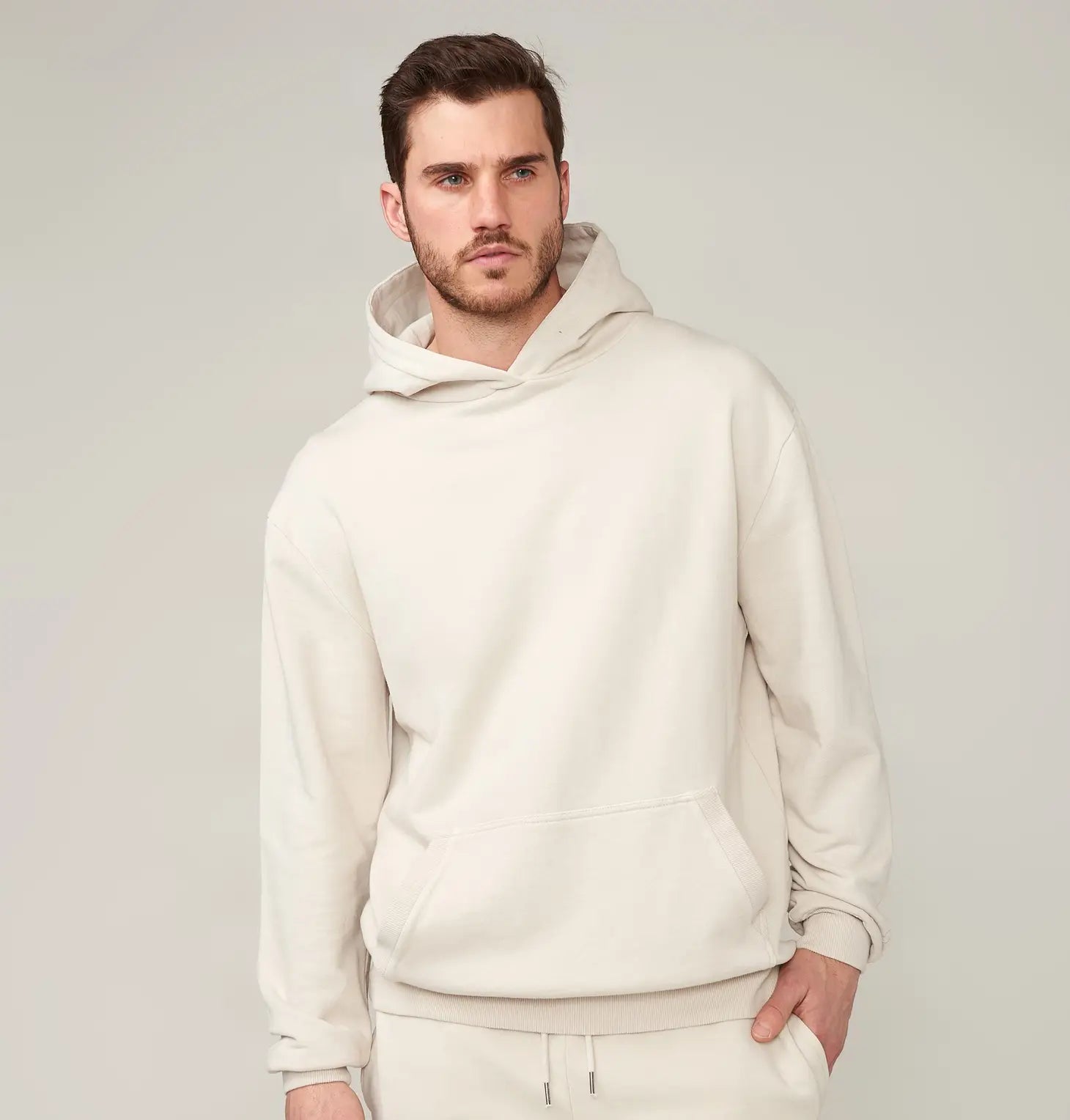 Noah Frenchterry Bone Hoodie-Tourn-Bone-M-Urbanheer