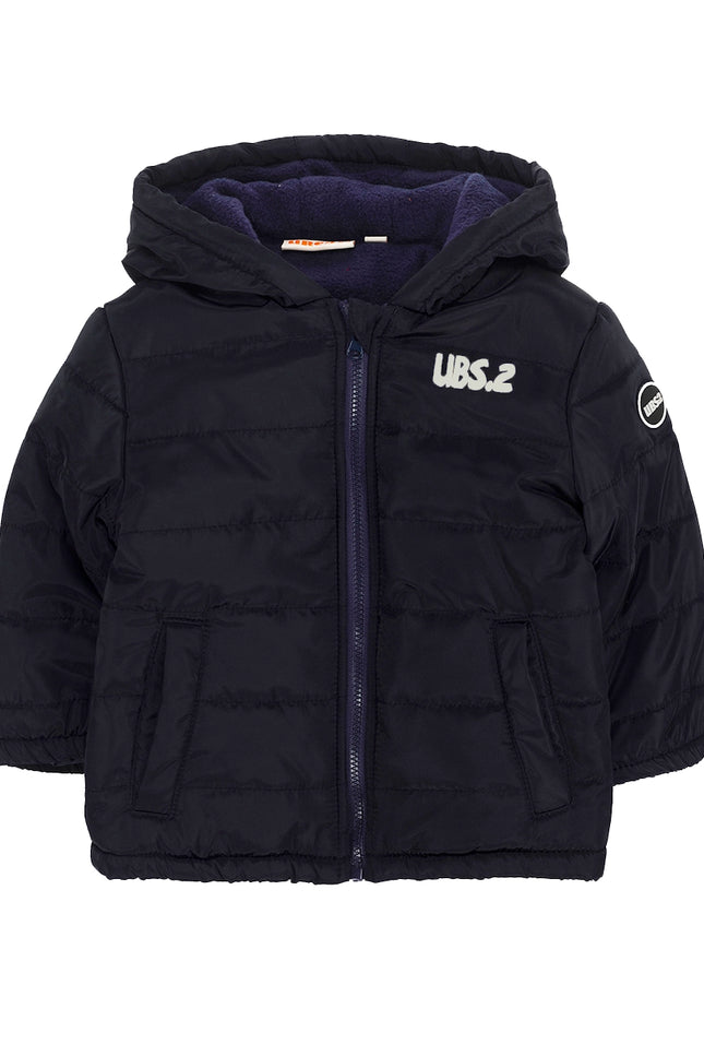 Ubs2 Baby Boy'S Navy Blue Hooded Jacket (3M/48M)-UBS2-3M-Urbanheer