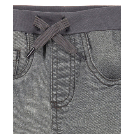 UBS2 Baby boy's superflex grey cotton denim trousers.