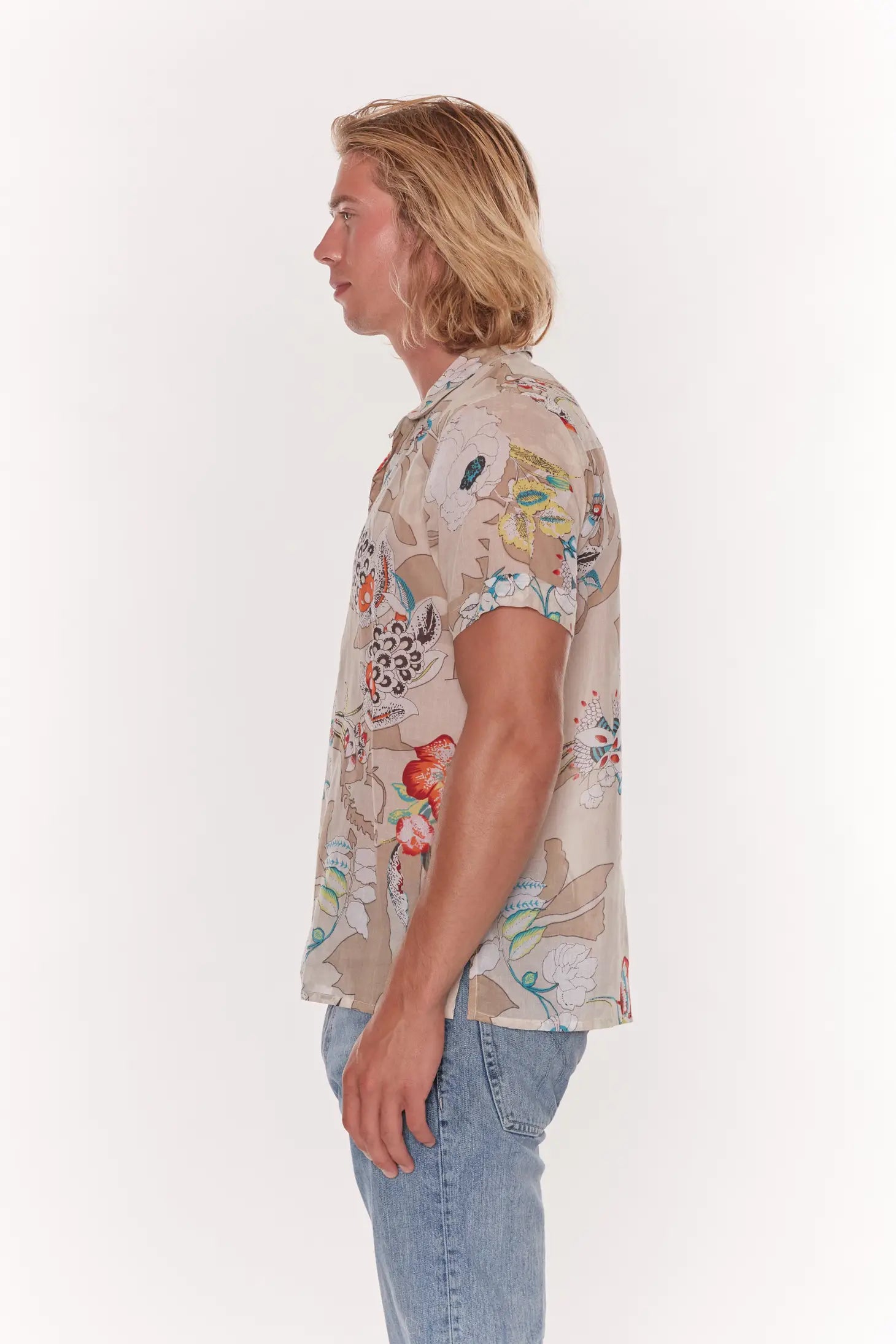 San Vicente Short Sleeve Men Shirt - 100% Cotton-RAGA-S-Urbanheer