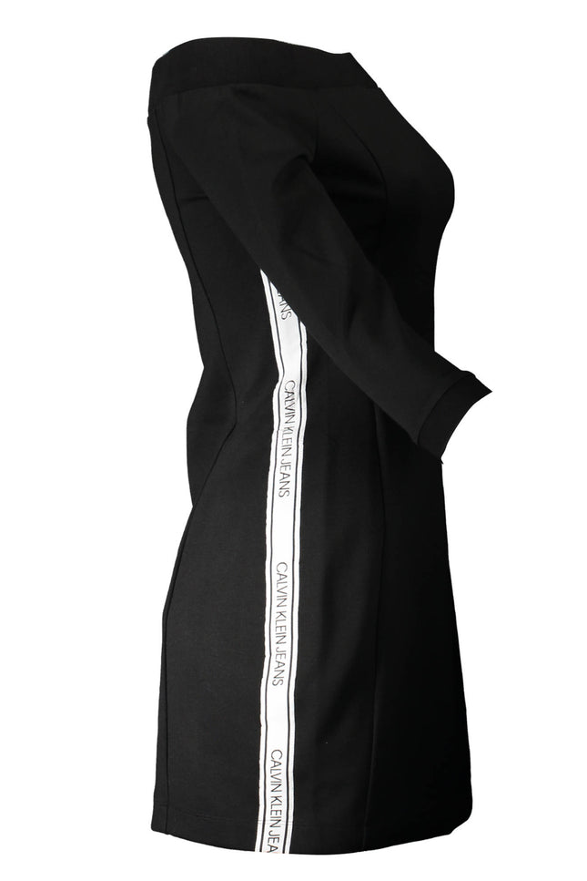 Calvin Klein Black Woman Short Dress-Clothing - Women-CALVIN KLEIN-BLACK-XS-Urbanheer