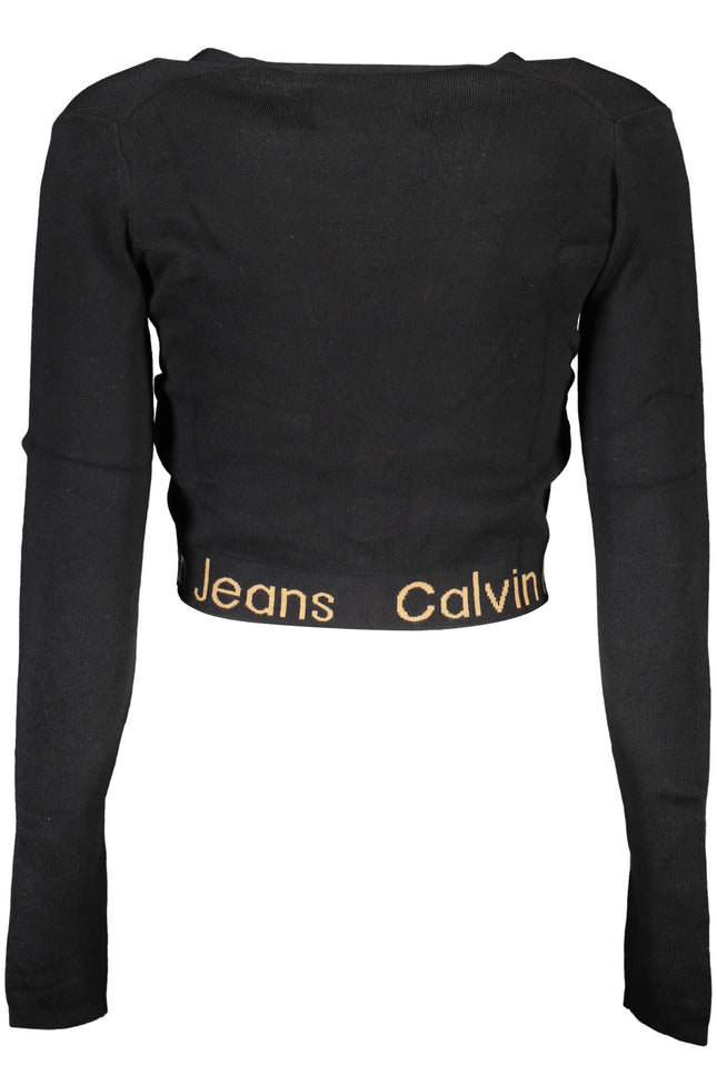 Calvin Klein Cardigan Woman Black - Brand New From Italy-Clothing - Women-CALVIN KLEIN-BLACK-L-Urbanheer