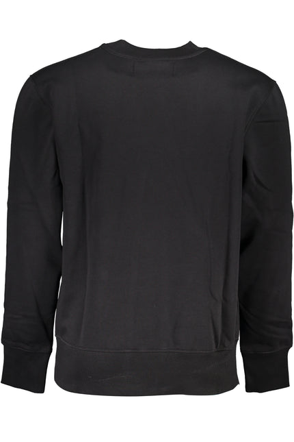 Calvin Klein Men'S Black Zipless Sweatshirt-Felpe-CALVIN KLEIN-Urbanheer