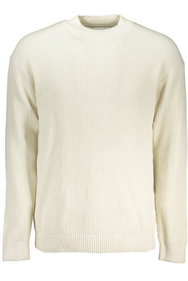 Calvin Klein Men'S White Sweater-Maglie-CALVIN KLEIN-Urbanheer