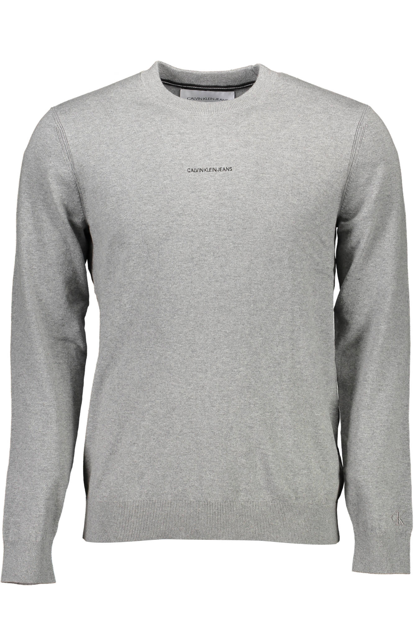 Black Round Neck Calvin Klein Mens Sweatshirt