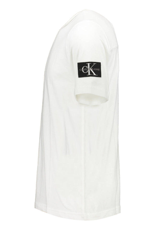 Calvin Klein Herren Kurzarm T-Shirt Weiß - BRAND NEW FROM ITALY-CALVIN KLEIN-Urbanheer