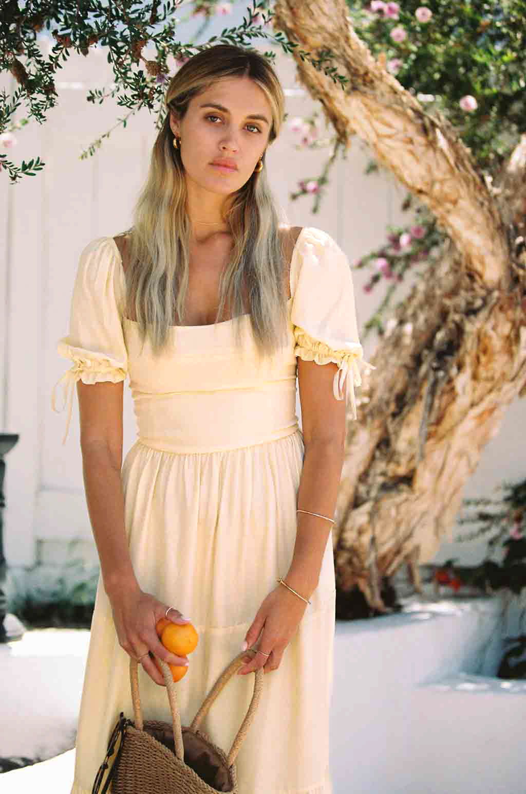 Canyon Dress | Soft Yellow | Silk Dress-Dress-MERRITT CHARLES-extra small-Soft Yellow-Urbanheer