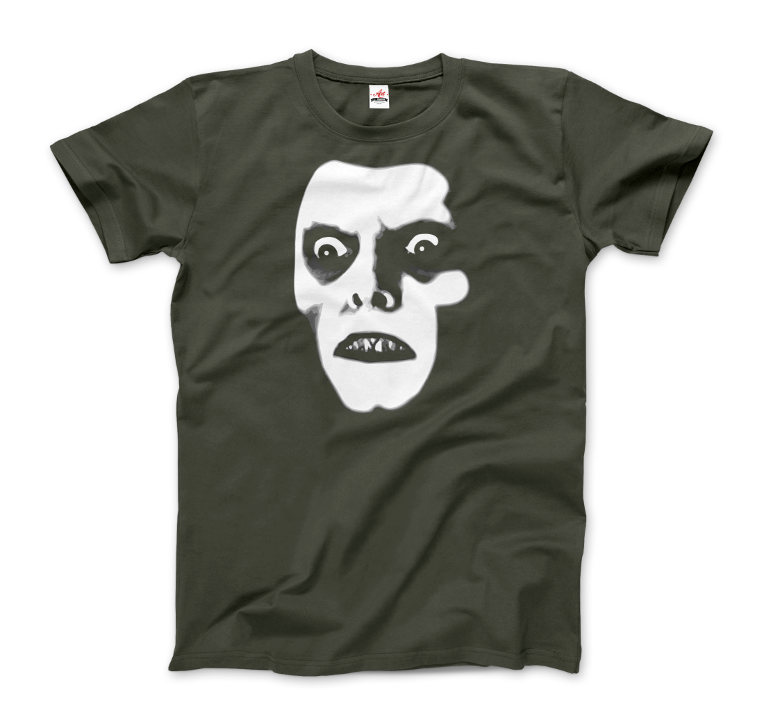 Captain Howdy, Pazuzu Demon from The Exorcist T-Shirt-Art-O-Rama Shop-Men-City Green-XL-Urbanheer