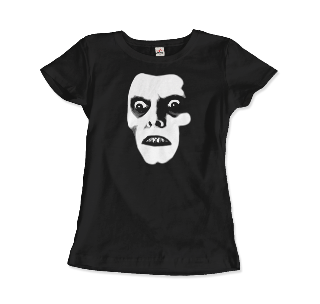 Captain Howdy, Pazuzu Demon from The Exorcist T-Shirt-Art-O-Rama Shop-Women-Black-XL-Urbanheer