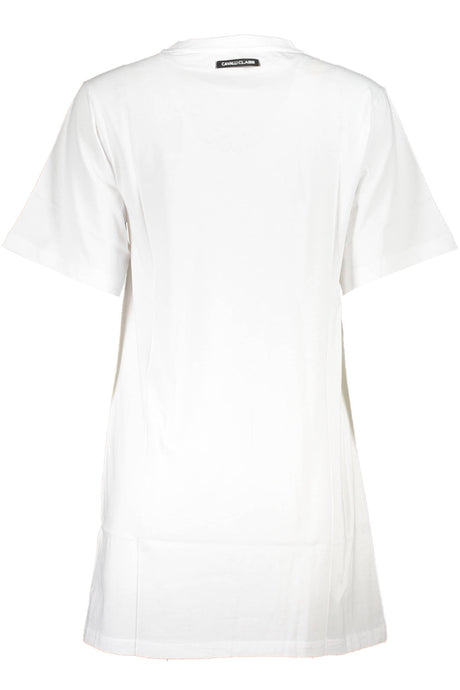 CAVALLI CLASS WOMEN'S SHORT DRESS WHITE-1