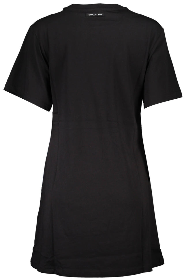 CAVALLI CLASS WOMEN'S SHORT DRESS BLACK-1