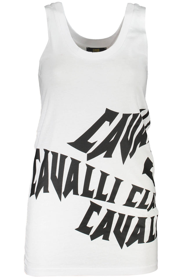 Cavalli Class Women'S Tank Top White-CAVALLI CLASS-Urbanheer