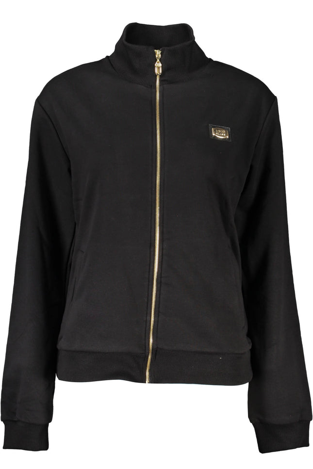 Cavalli Class Sweatshirt With Zip Woman Black-Clothing - Women-CAVALLI CLASS-Urbanheer