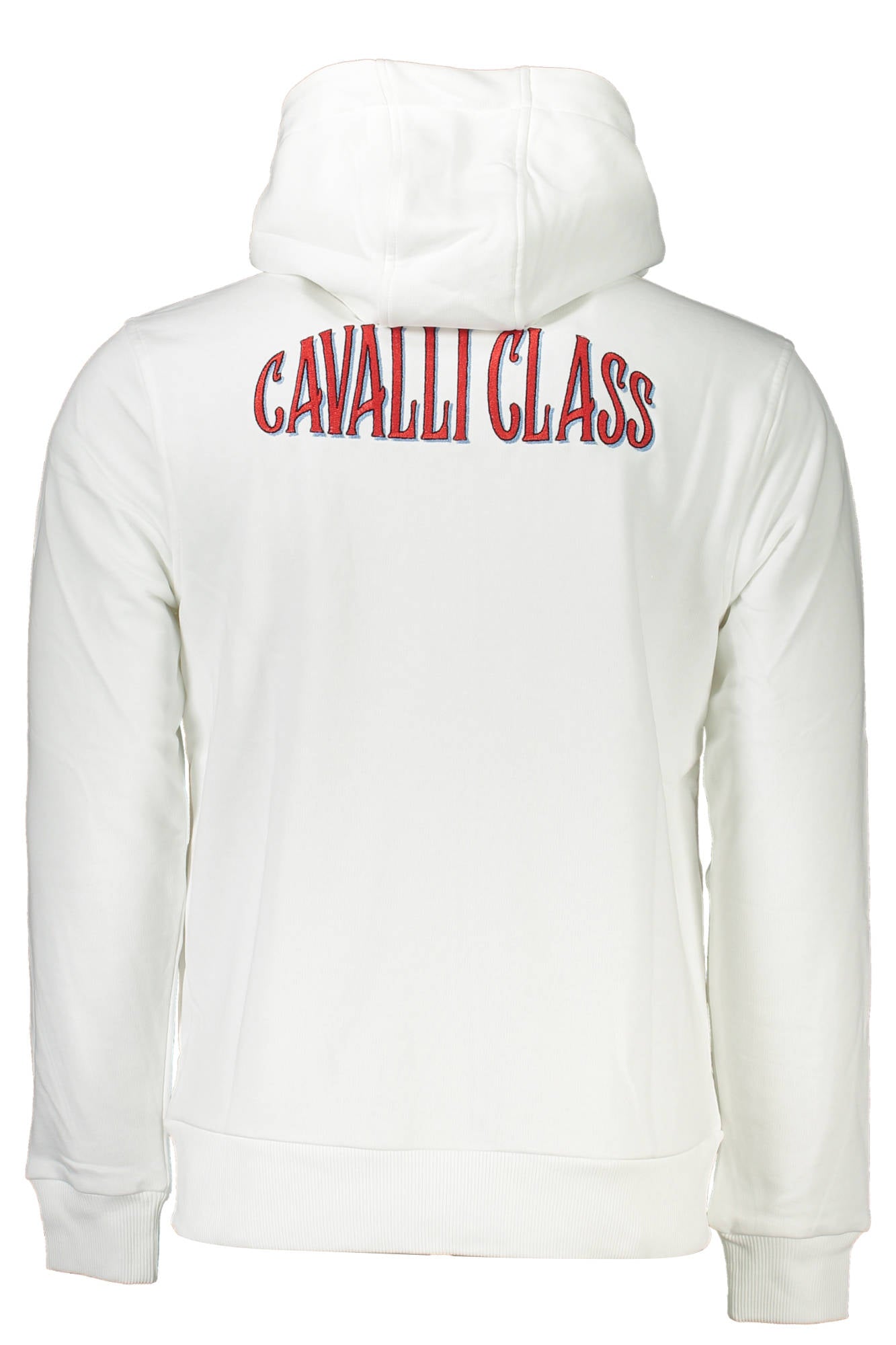 CAVALLI CLASS MEN'S WHITE SWEATSHIRT-Clothing - Men-CAVALLI CLASS-WHITE-M-Urbanheer