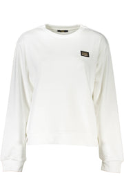 Cavalli Class Sweatshirt Without Zip Woman White-Felpe-CAVALLI CLASS-WHITE-XS-Urbanheer