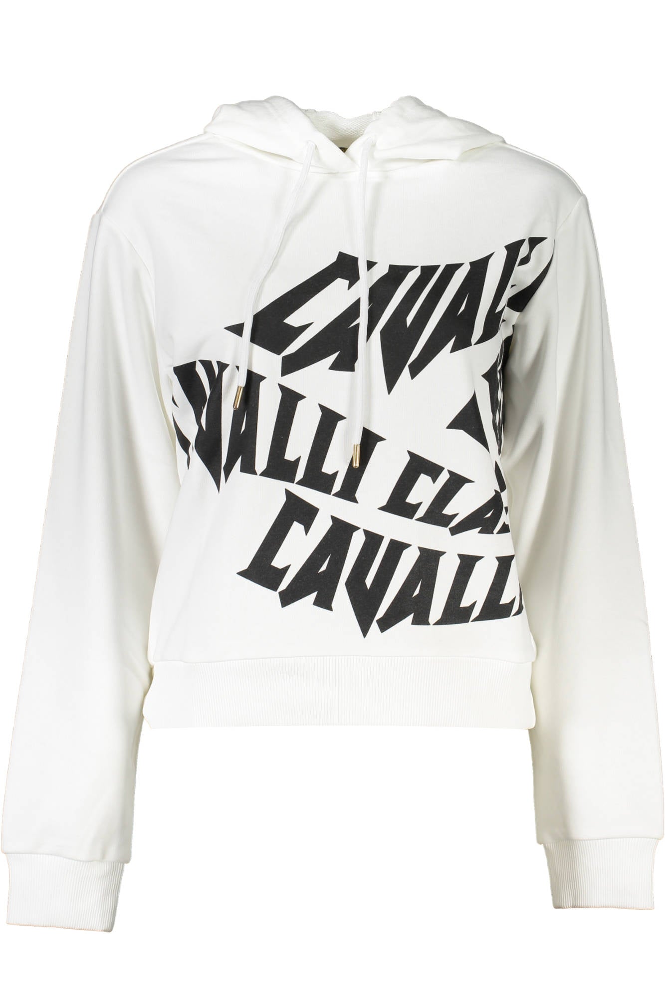 Cavalli Class Sweatshirt Without Zip Woman White-Clothing - Women-CAVALLI CLASS-WHITE-L-Urbanheer