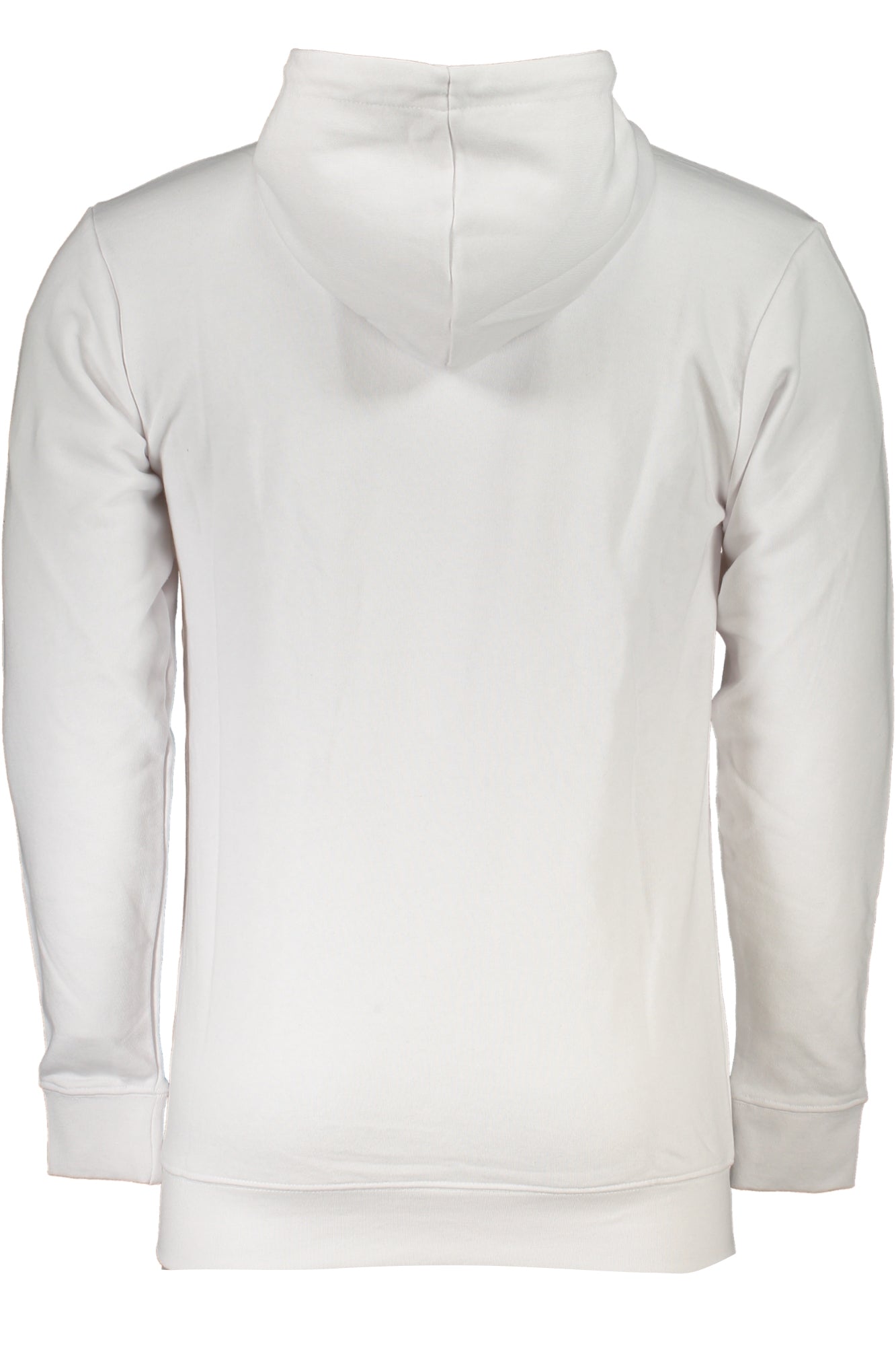 CAVALLI CLASS MEN'S WHITE ZIPLESS SWEATSHIRT-Felpe-CAVALLI CLASS-WHITE-S-Urbanheer